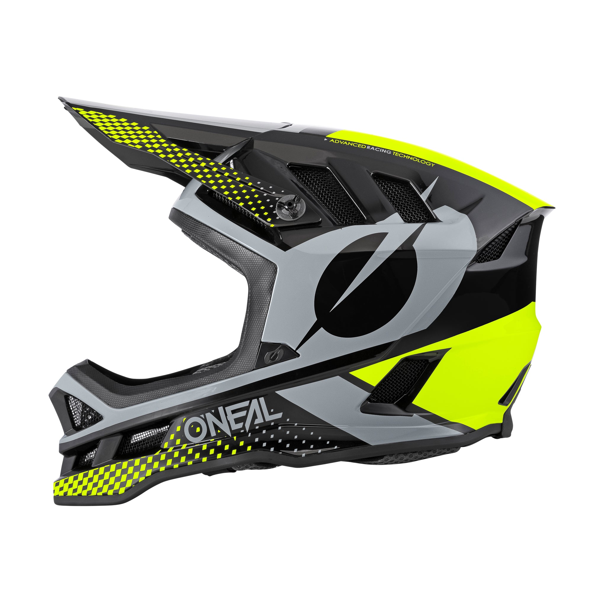 Blade Polyacrylite Helmet Ace Black/Neon Yellow