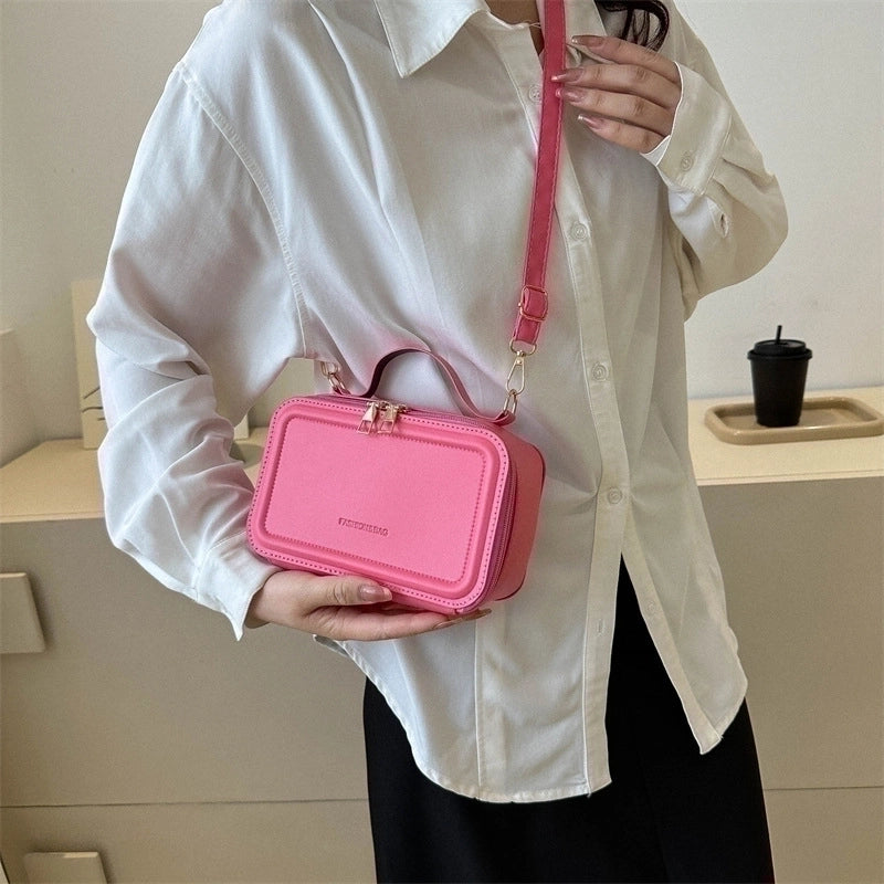 Women's Small All Seasons Pu Leather Streetwear Shoulder Bag