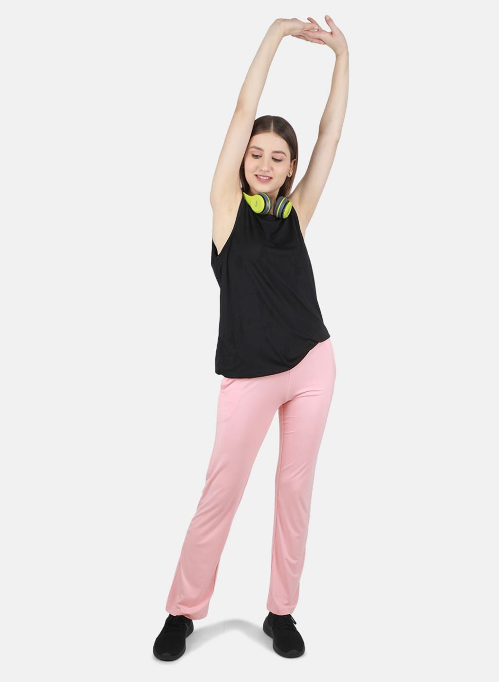 Women Peach Regular Fit Lower