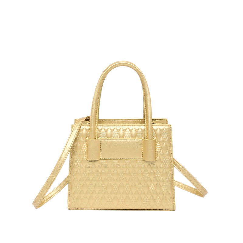 Casual Bag For Women 2024 New Minority Simple Diamond Quilted Handbag Fashion Popular Shoulder Crossbody Small Square Bag