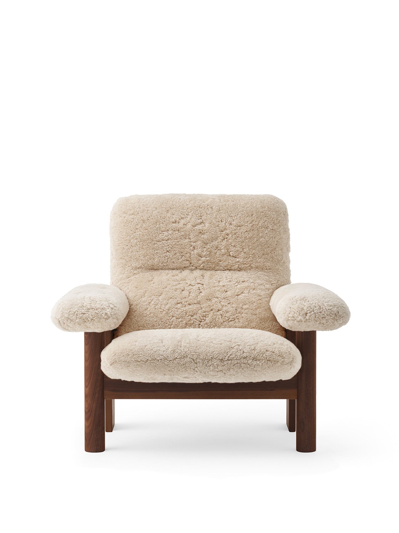 Brasilia Lounge Chair. Sheepskin