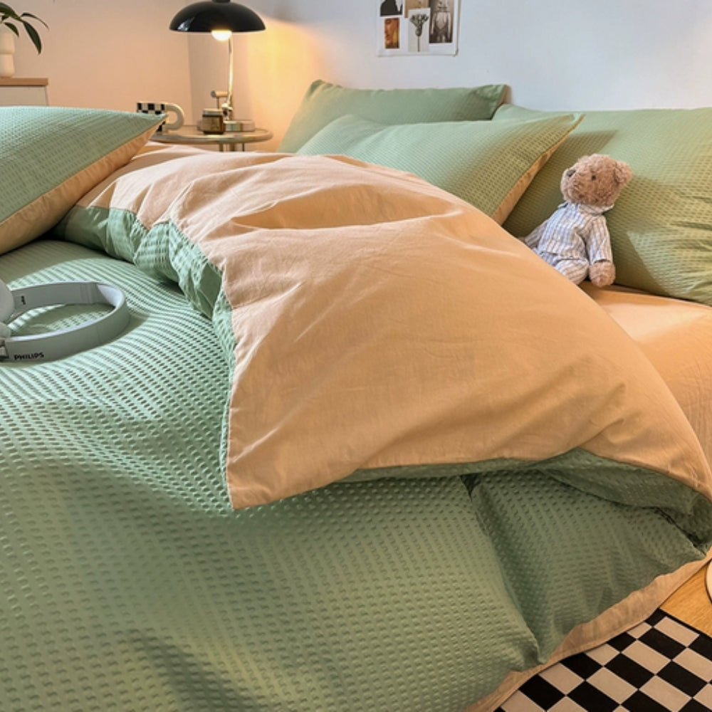 Beaumont Ultra-Soft Waffle Quilt Set | 3pcs Set