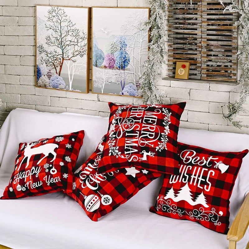 Christmas Couch & Sofa Decor