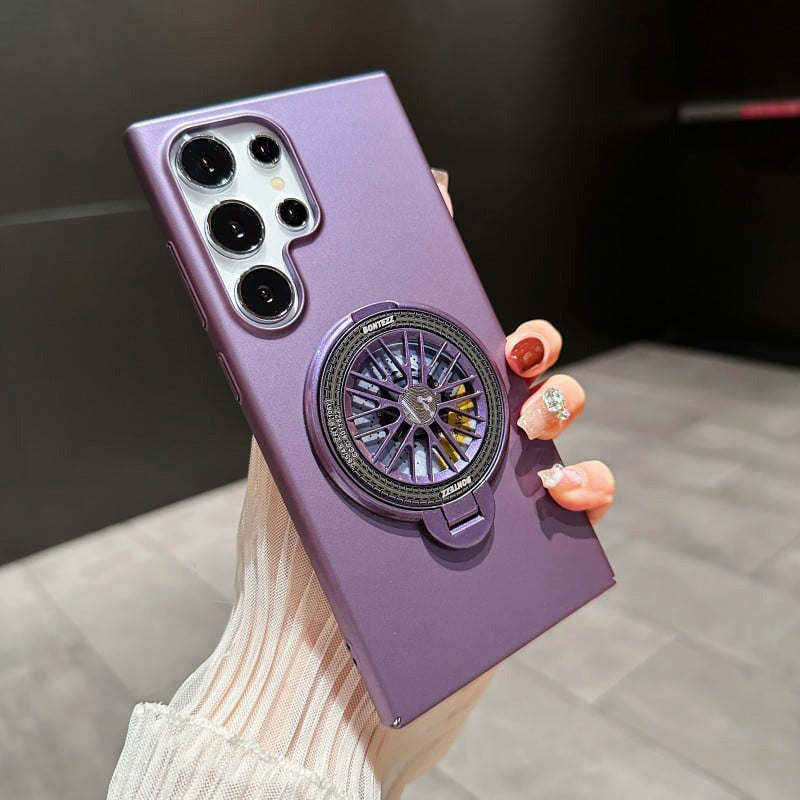 Shockproof Phone Case with Ring Kickstand for Samsung