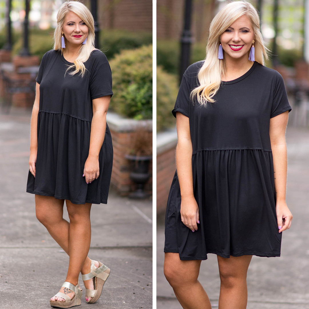 Bold Spirit Dress. Black