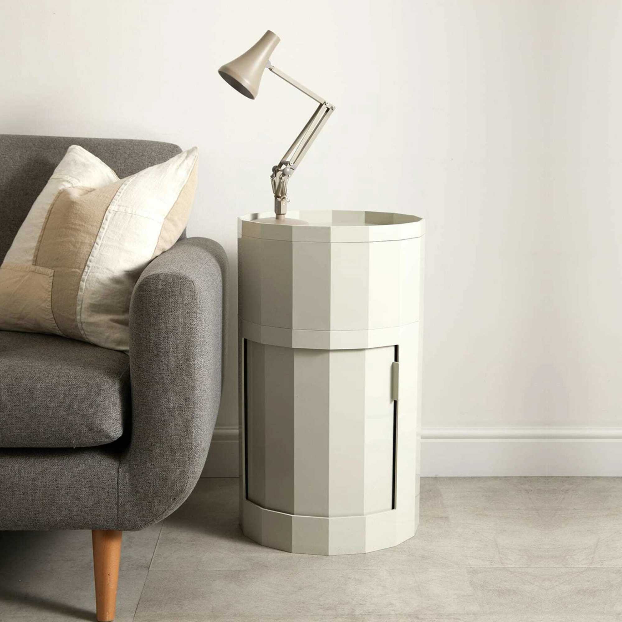 HAY Facet cabinet high. misty grey
