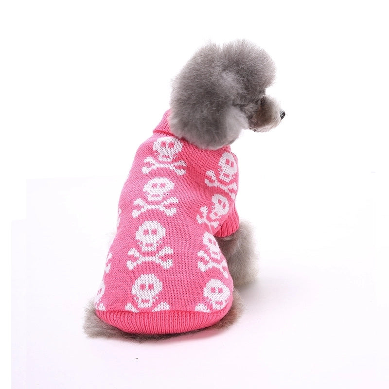 Minimalist British Style Polyester Plaid Pet Clothing