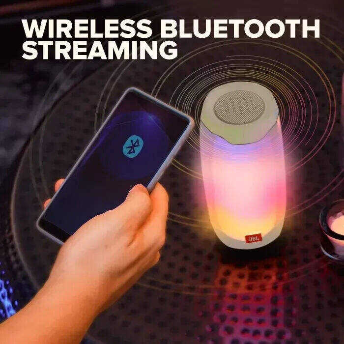 TAVOZ DE AUDIO BLUETOOTH JBL PULSE 4 - DISEÑO RESISTENTE   AGUA IPX7