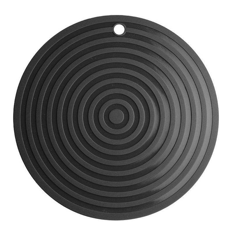 18/24/30cm Round Pattern Heat Insulation Mat Casserole Coaster Bowl Mat Dining Table Mat Induction Cooker Mat Silicone Plate Mat Placemat