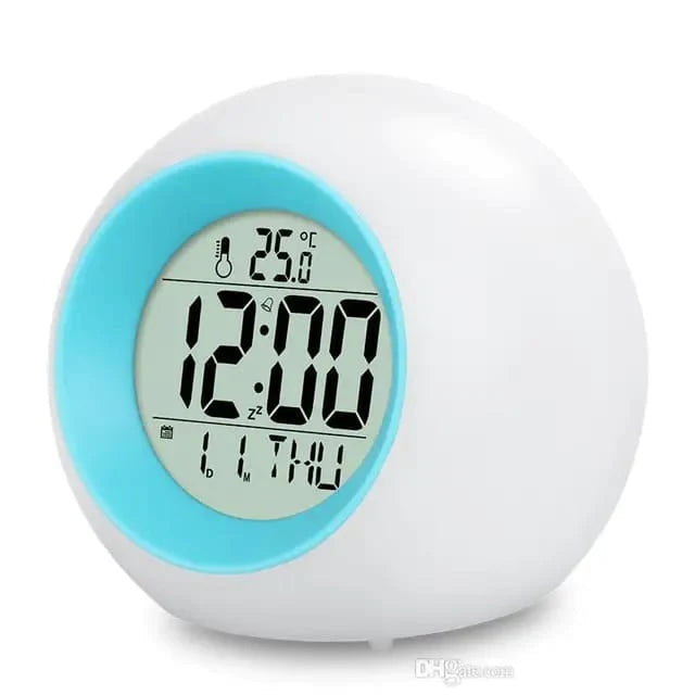 Digital Alarm Clock. 7 Color