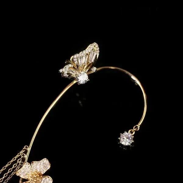 💐2023 HOT SALE💝-BUTTERFLY TASSEL STYLE ZIRCON EARRINGS | PERFECT GIFT🎁