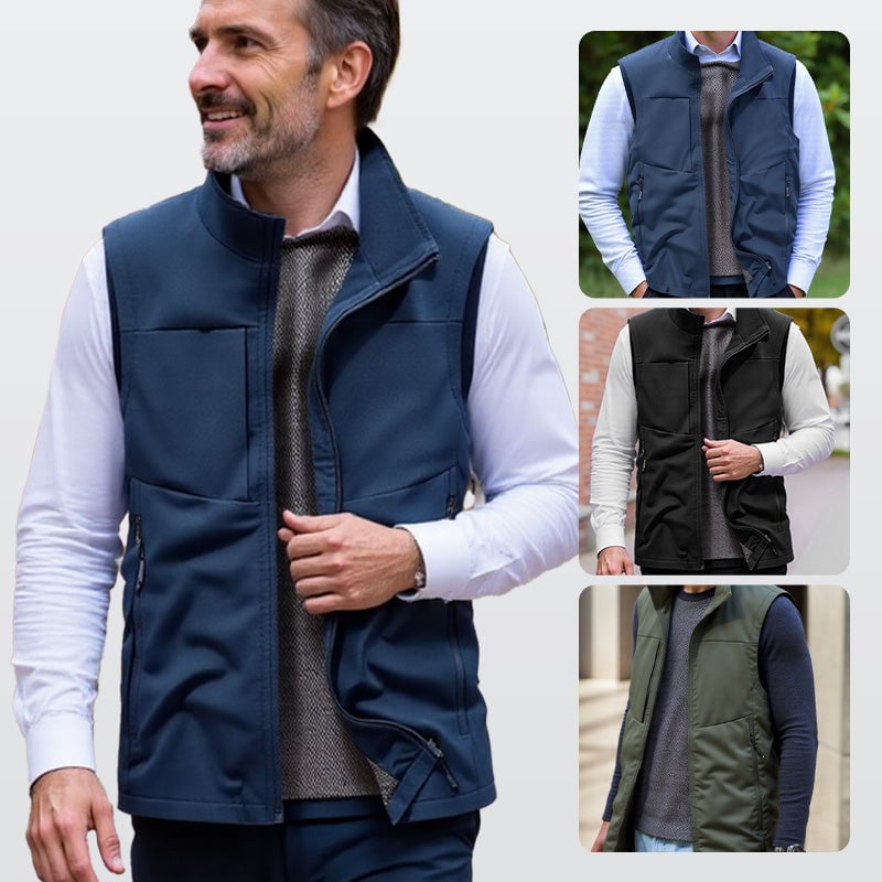 ⏳ Limited Time 49% OFF💥Men's Waterproof Outdoor Utility Vest