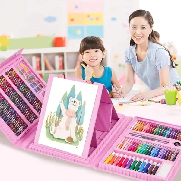 47% OFF 🔥Deluxe 6-In-1 Art Creativity Set™ (🎁The Best Present For Kids)