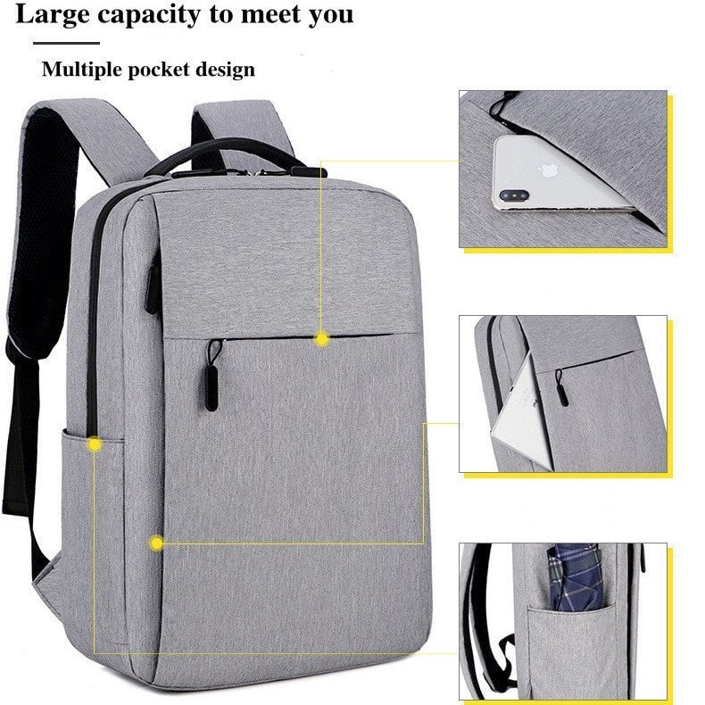 Charging backpack on the go ——high-capacity