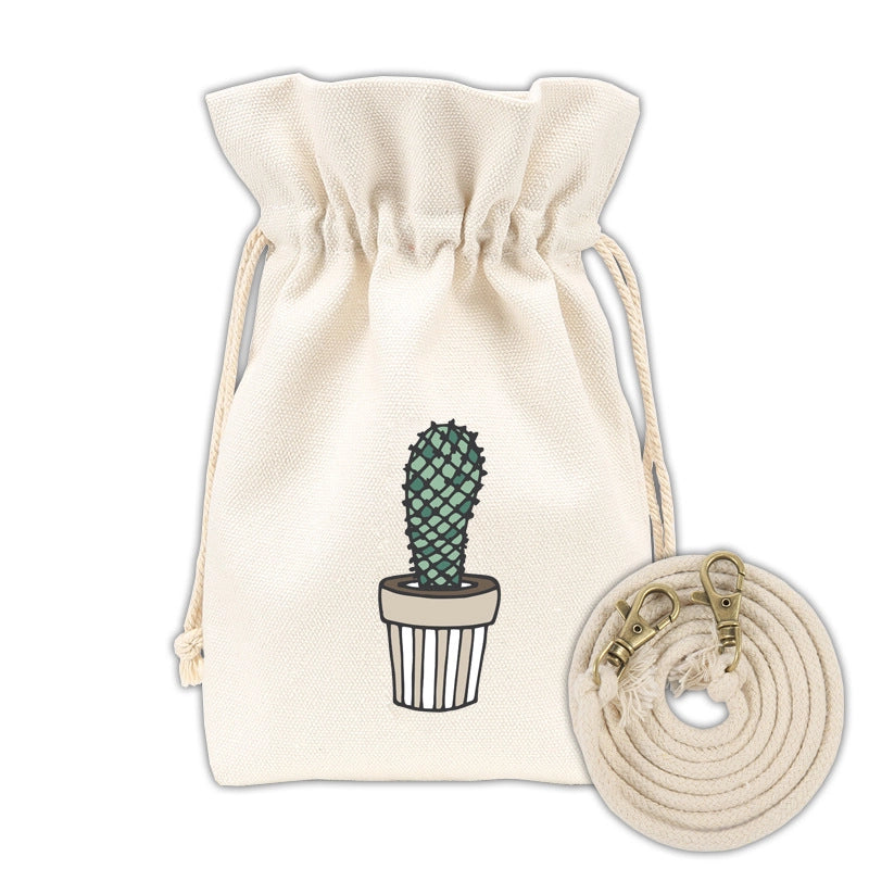 Women's Preppy Style Streetwear Fruit Canvas Shopping Bags