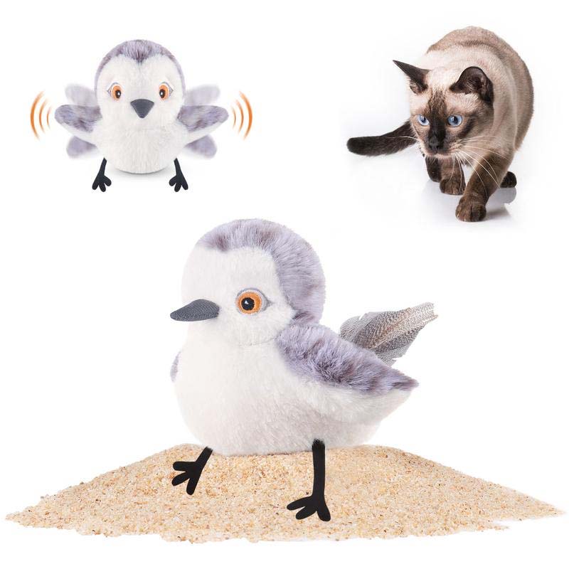 Rechargeable. Interactive Cat Exercise Toys. Lifelike Bird