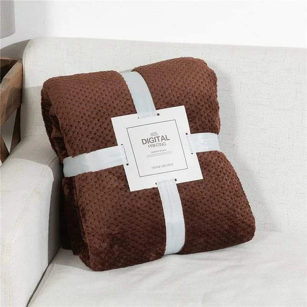 Warm Sherpa Fleece Blanket