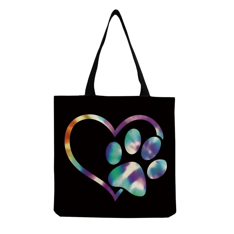 Women's Minimalist Letter Shopping Bags