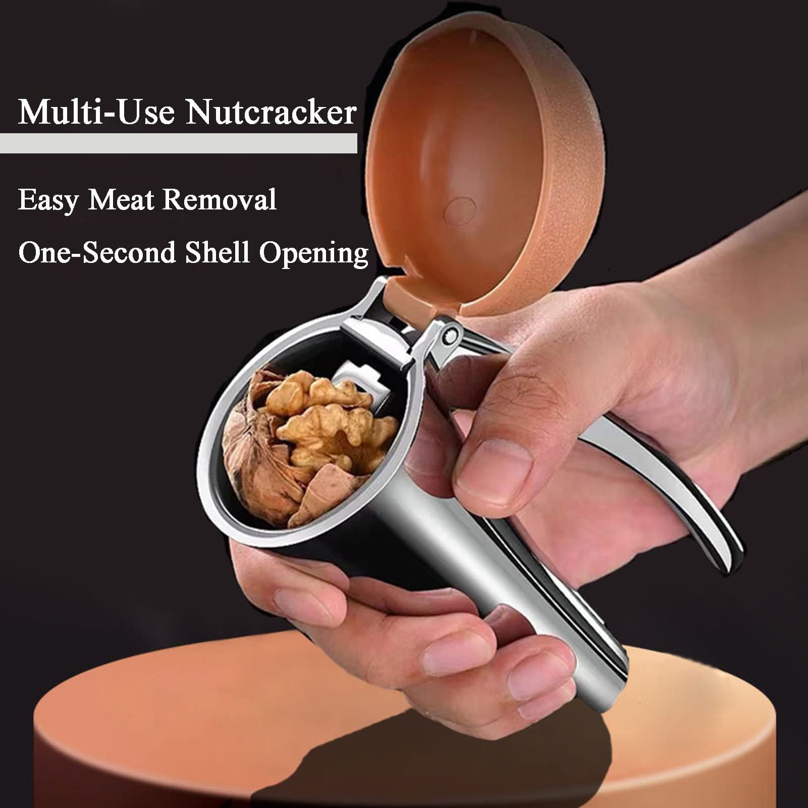 DJIWJDCDA Zinc Alloy Walnut Nut Shelling Tool