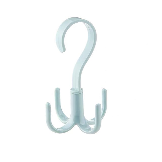 Space Saving Rotated Hanger Hooks Wardrobe Clothes Rack Hanger Organizer Bag Hanger Shoes Belt Scarf Hanging Rack Closet Hanger