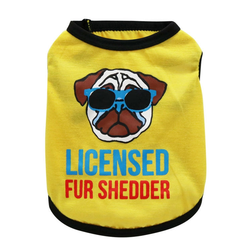Summer Dog Clothes Thin Lightweight Breathable Vest For Teddy Pets Small Dogs Puppies Cats Thin Vest For Small Dogs Puppies