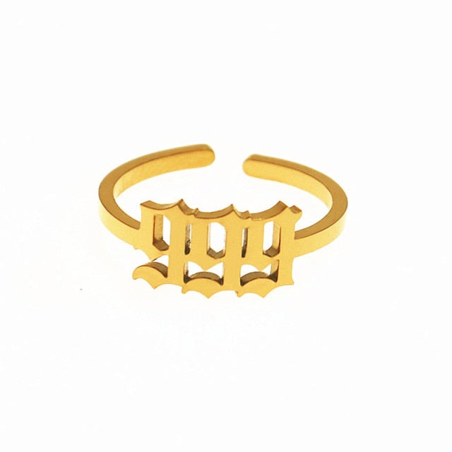Lucky Angel Number Rings