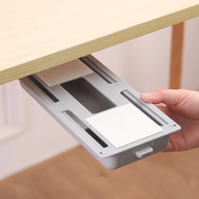 🔥Last Day Promotion 49% OFF - Under Desk Storage Drawer (💥Buy 2 Get Free Shipping💥)