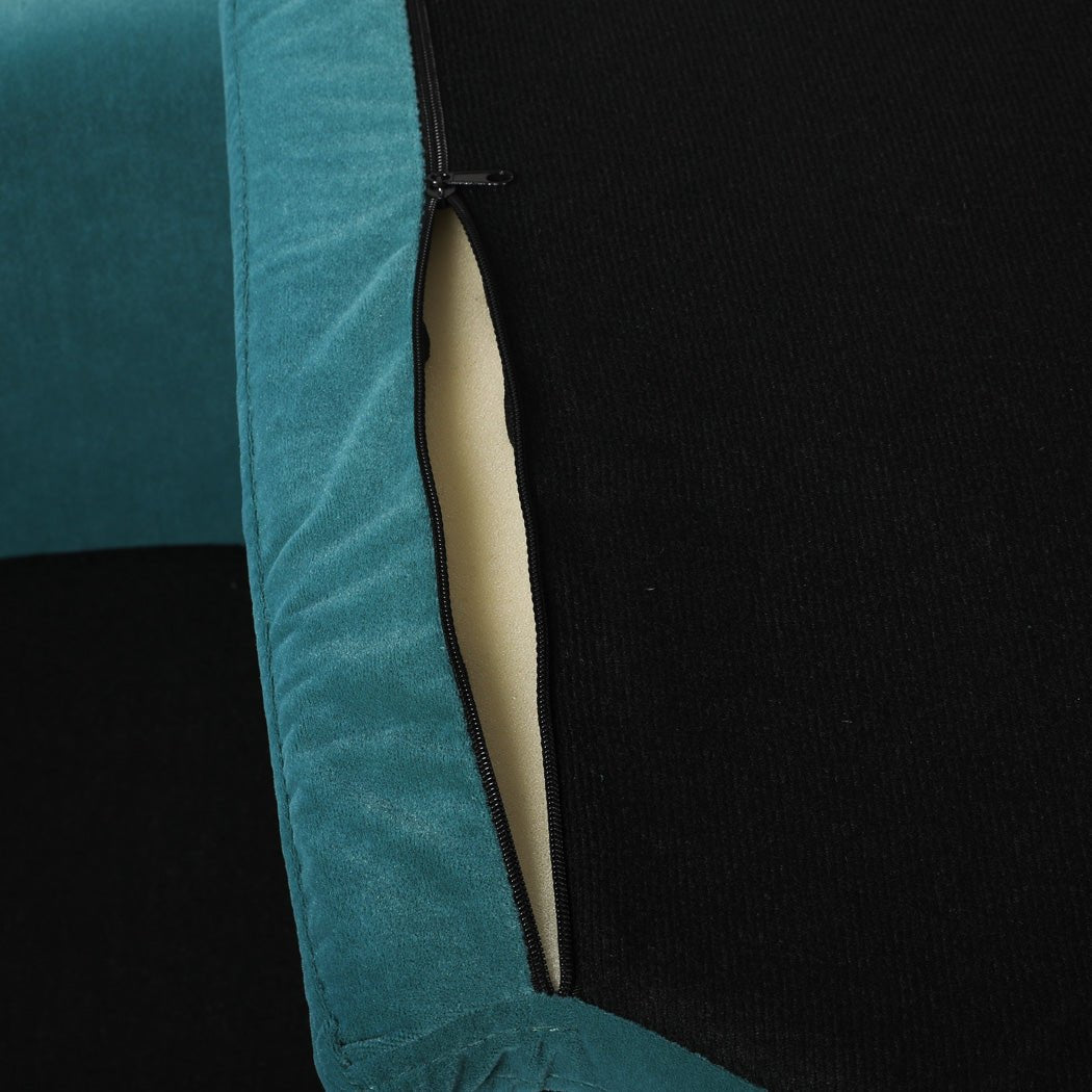 Elevated Dog Lounge in Teal