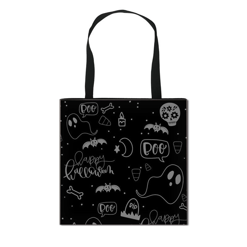 Halloween Canvas Pumpkin Cartoon Bat Cute