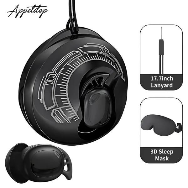 📢Unlimited Sleep Sounds - Wireless In-Ear Headphones for Side Sleepers