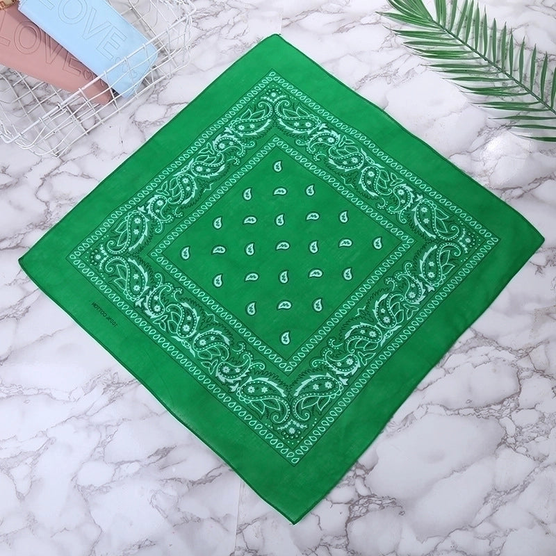 Unisex Streetwear Printing Cotton Kerchief