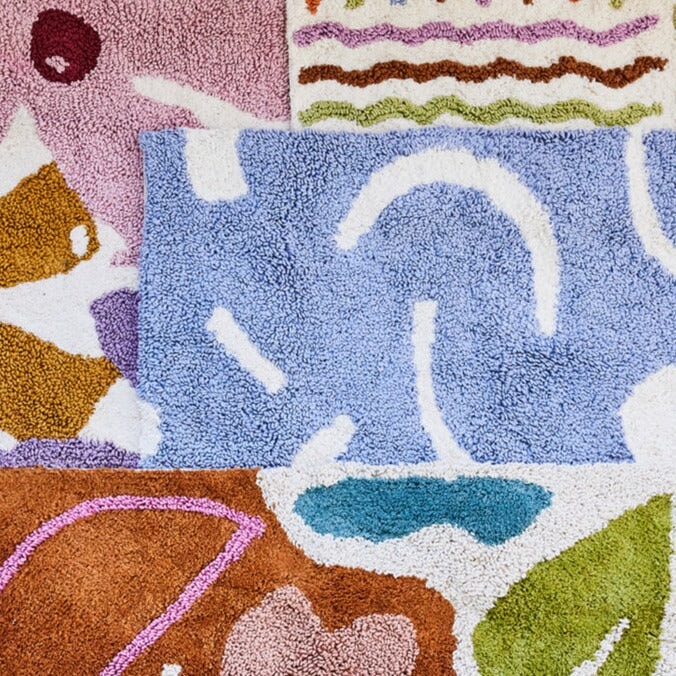 Shapes Bath Mat