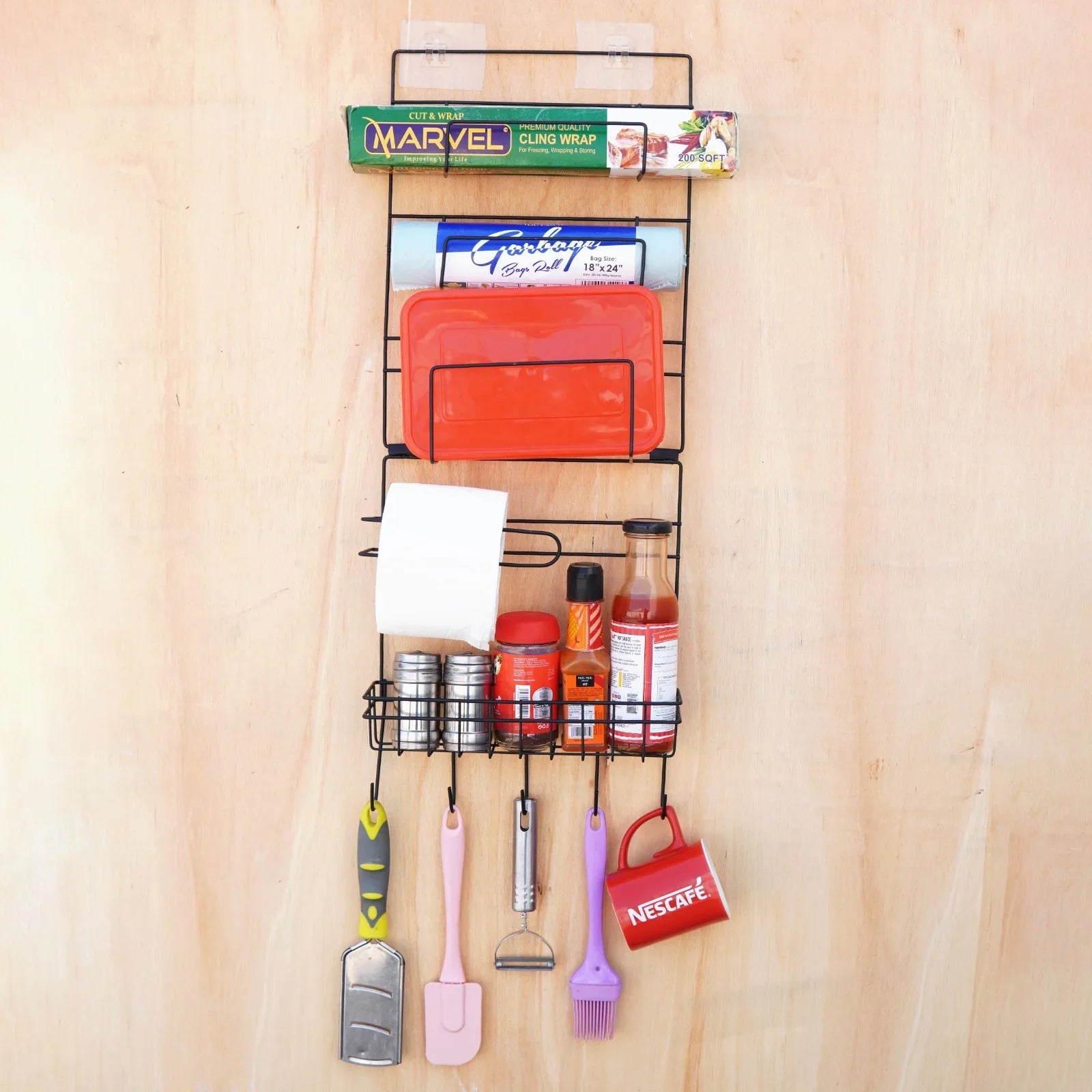 KITCHEN WALL ORGANIZER