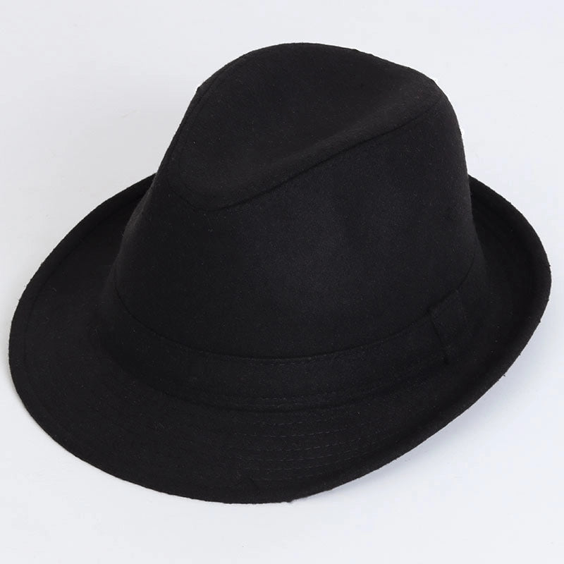 Autumn And Winter Available For Men And Women  Vintage Hat Fashion Gentleman Hat Jazz Hat Trendy Wool Small Top Hat