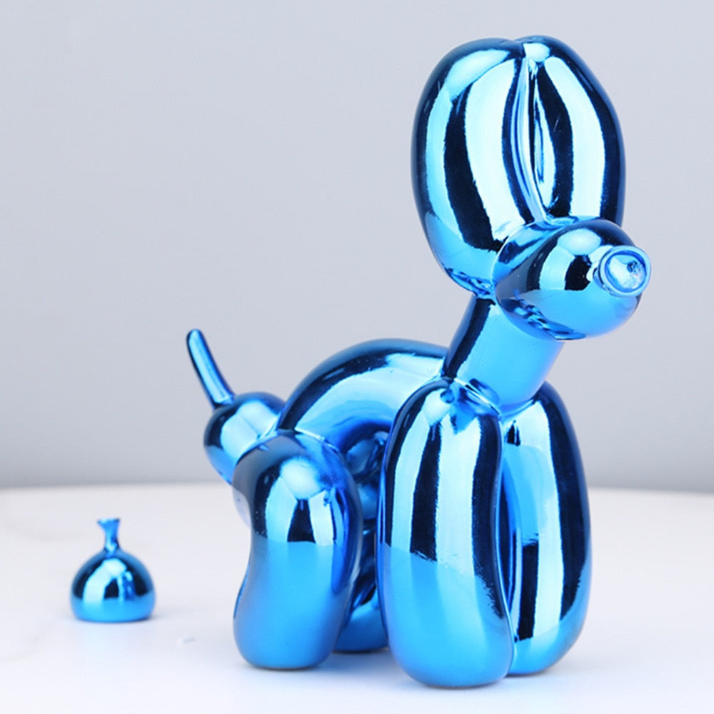 Balloon Dog Doing Business Sculpture