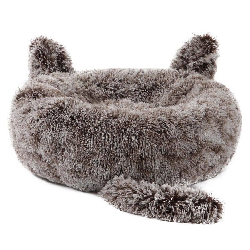 Minimalist Cloth Solid Color Pet Bed
