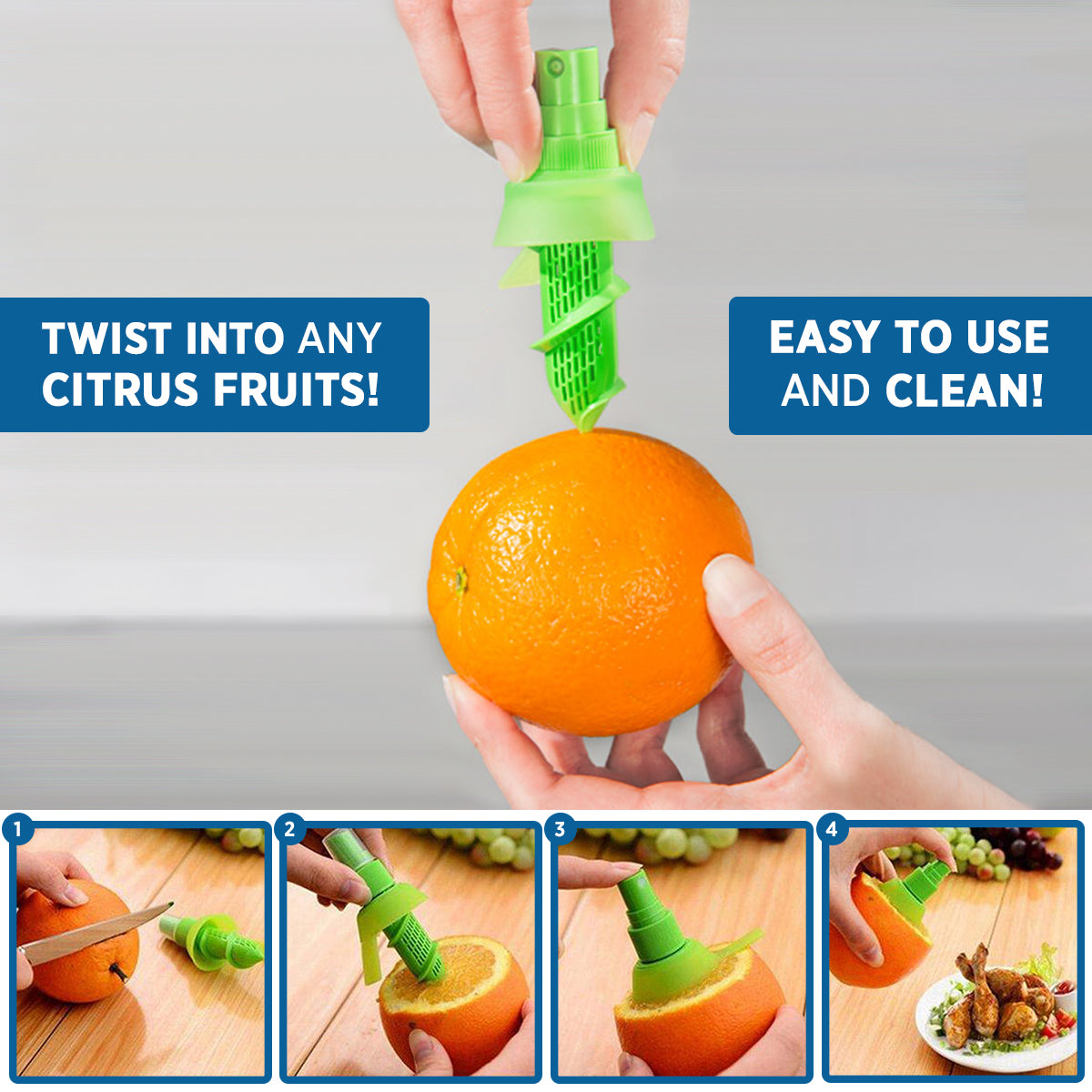 Fruit Squeezer Spray