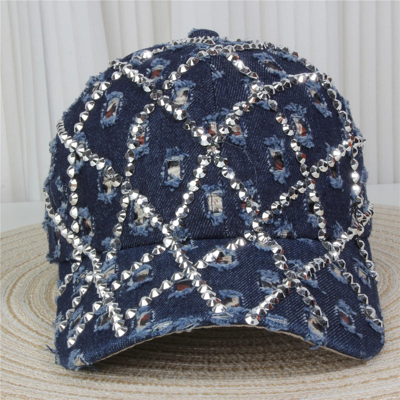 Unisex Streetwear Letter Usa Flower Curved Eaves Baseball Cap