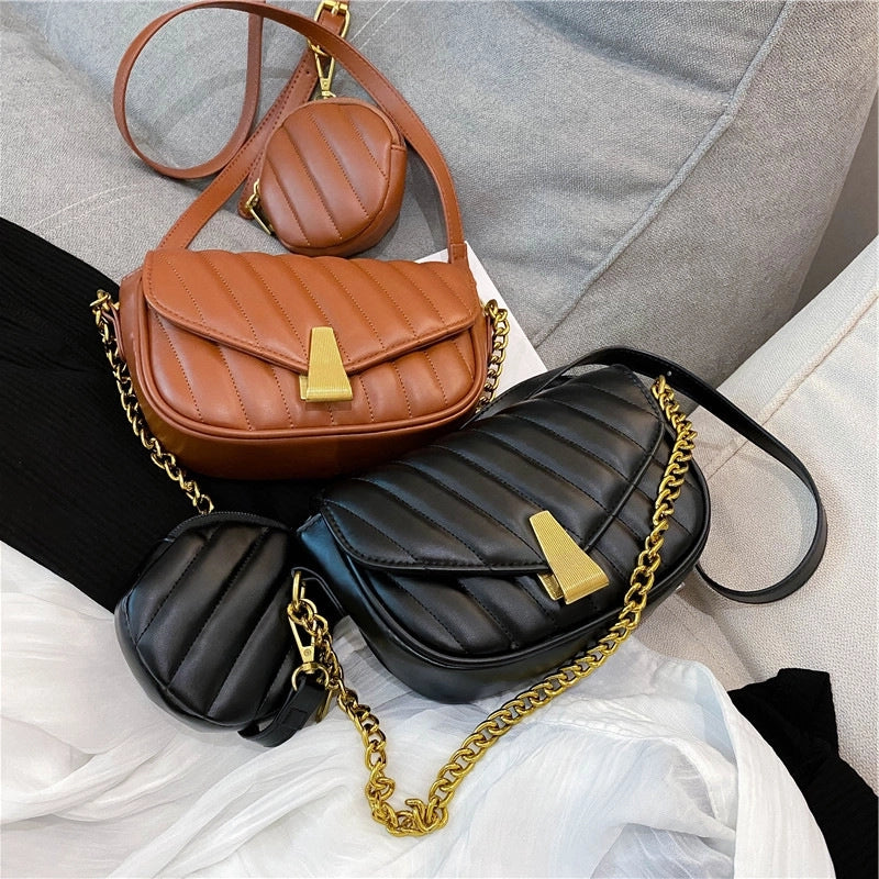 Small Bag Women's Bag New Bag Fashion Fashion Unique One-Shoulder Messenger Bag Korean Style Internet Celebrity Small Square Bag