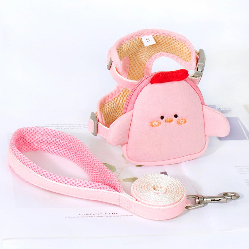 Minimalist Classic Style Polyester Color Block Leash