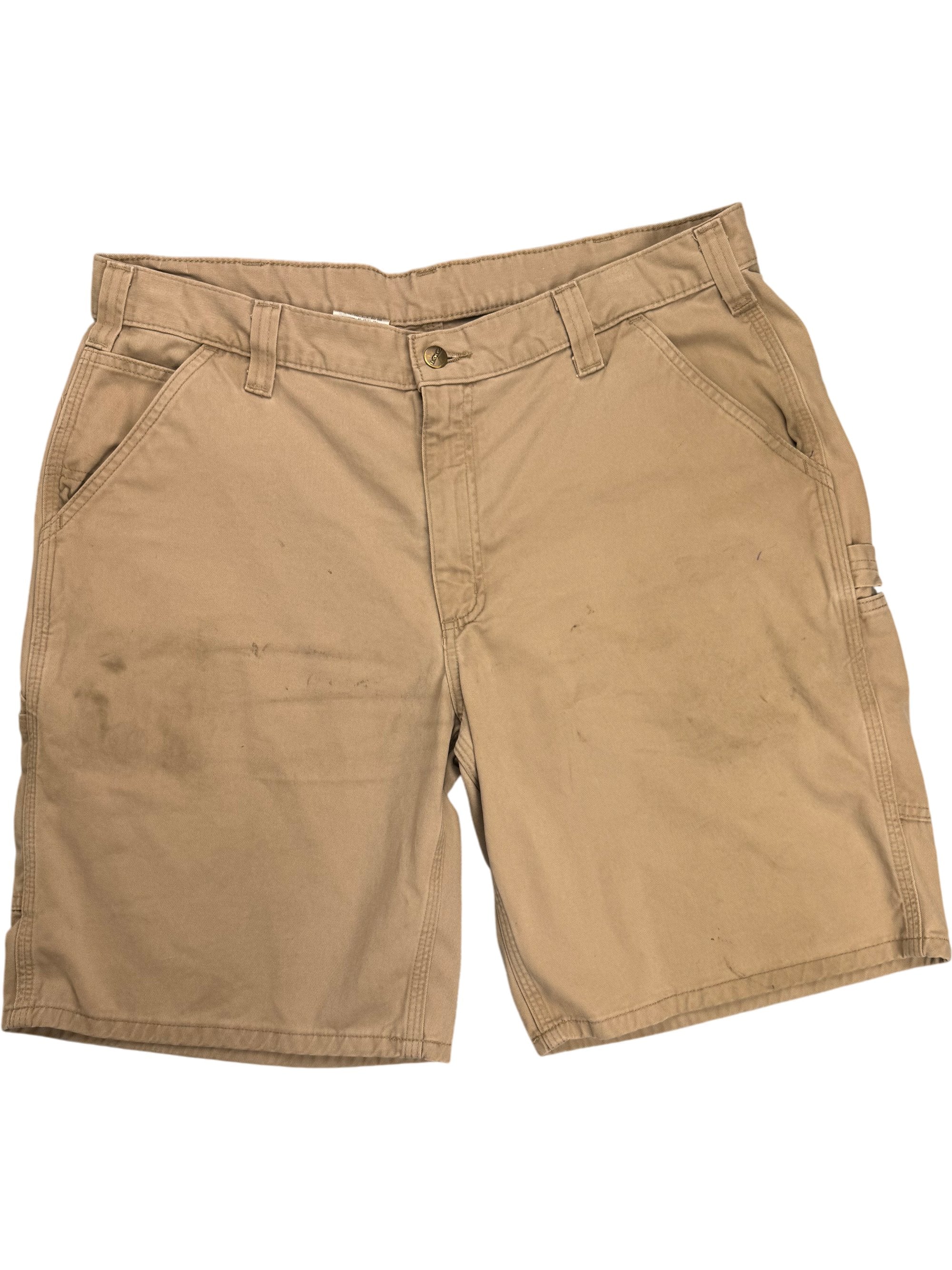 Carhartt Beige Relaxed Fit Chino Shorts