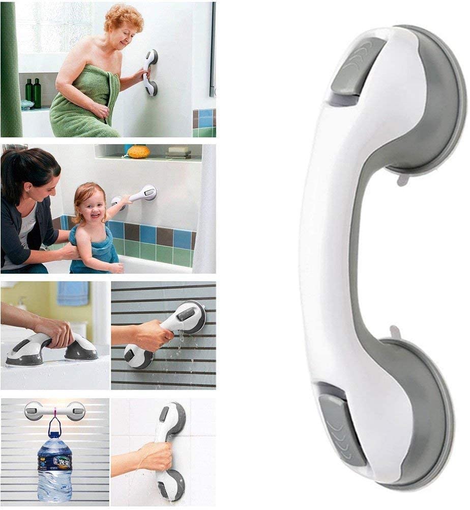 Helping Handle Bathroom Suction Cup Easy Grip Safety Support