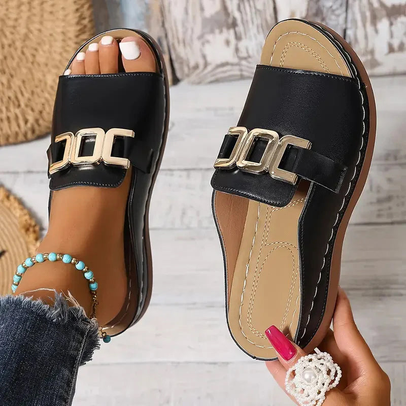 💞Best comfort – Comfortable orthopedic wedge sandals for women