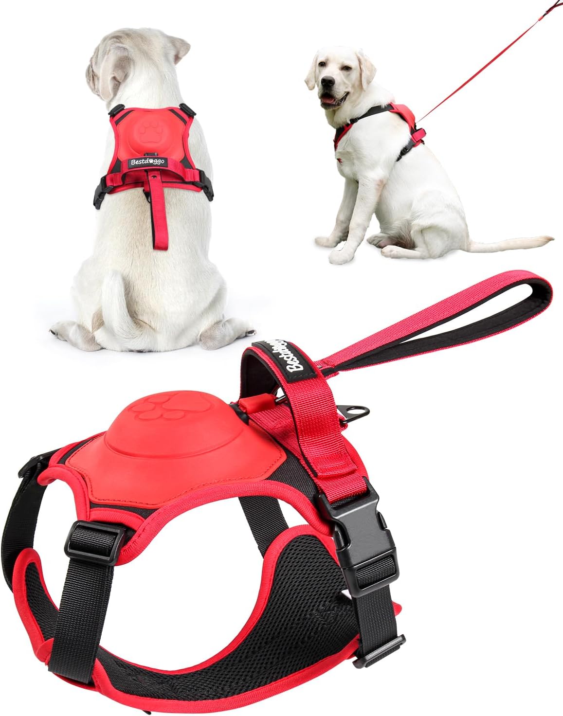 🔥2023 HOT SALE - Dog Harness and Retractable Leash Set All-in-One