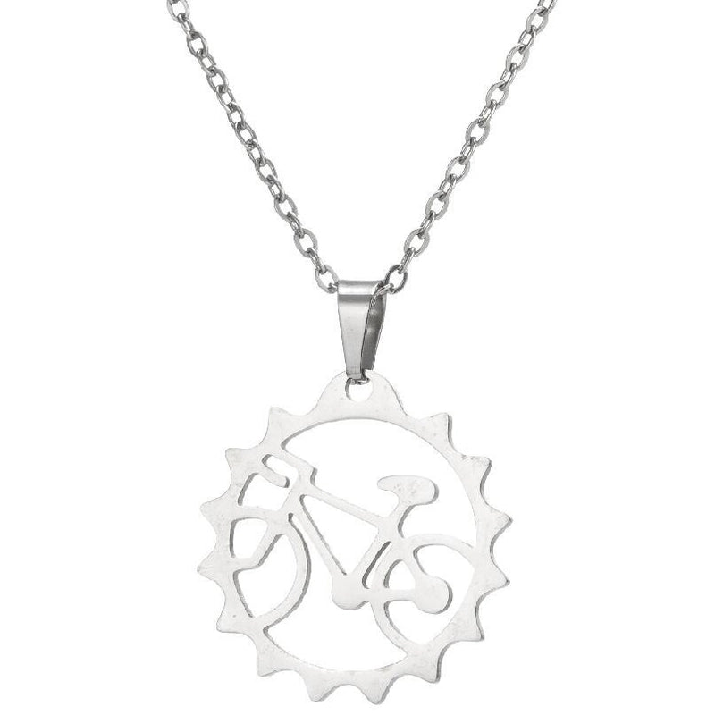 Fashion Geometric 201 Stainless Steel 18K Gold Plated Plating Stainless Steel Necklaces