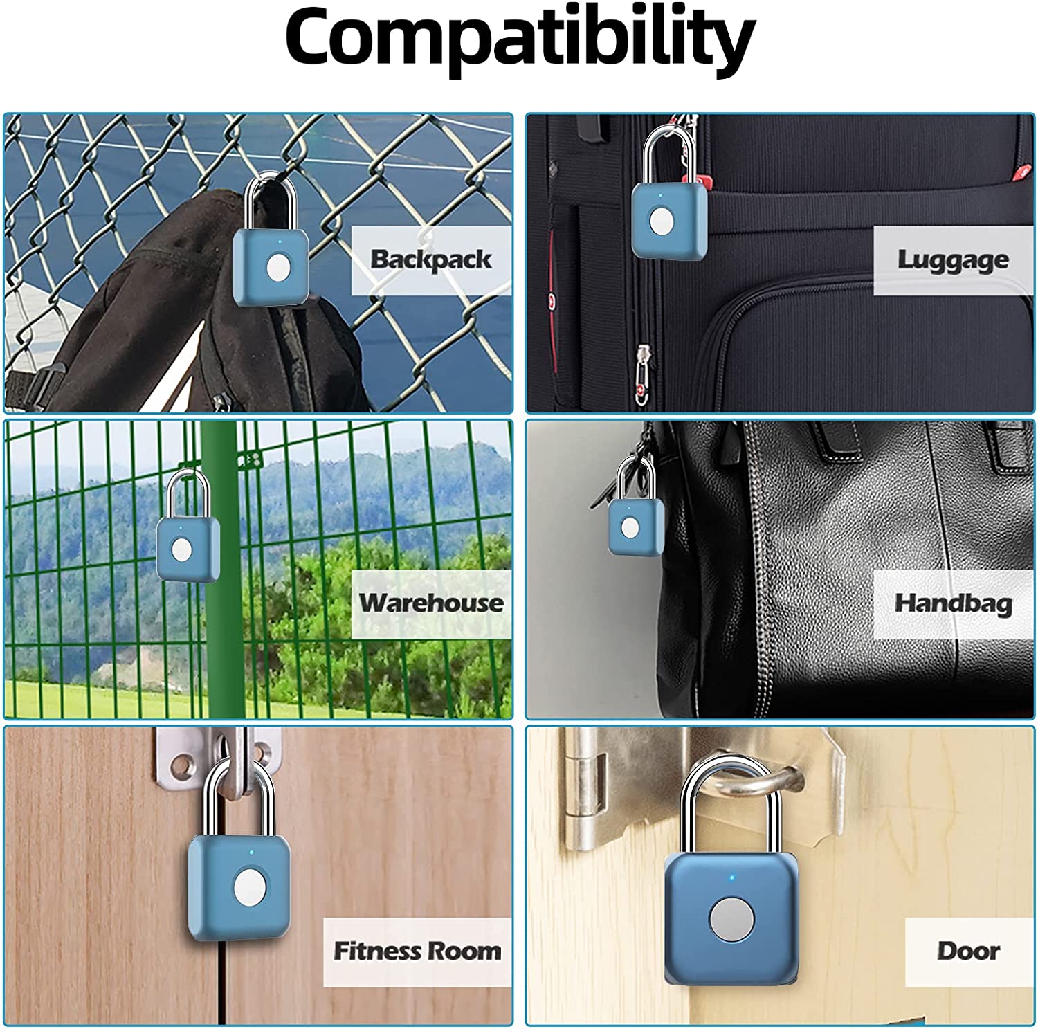 SmartGuard Fingerprint Padlock