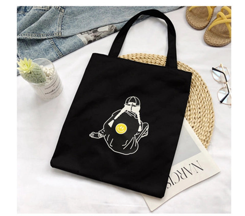 Women's Medium Nylon Animal Streetwear Square Zipper Shoulder Bag