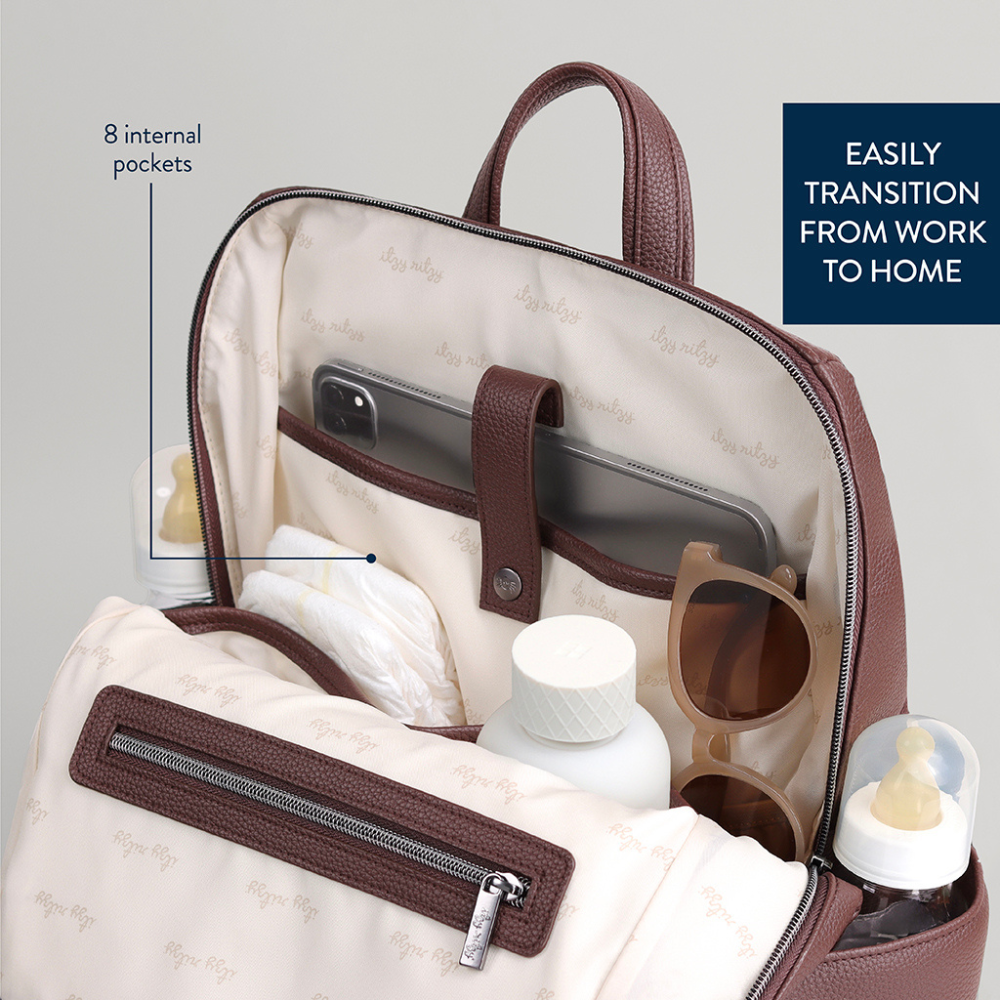 Limited Edition Espresso Eras Backpack  Midi Diaper Bag