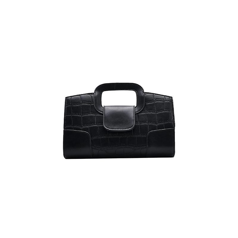 New Chain Crocodile Pattern Simple One-shoulder Messenger Handbag