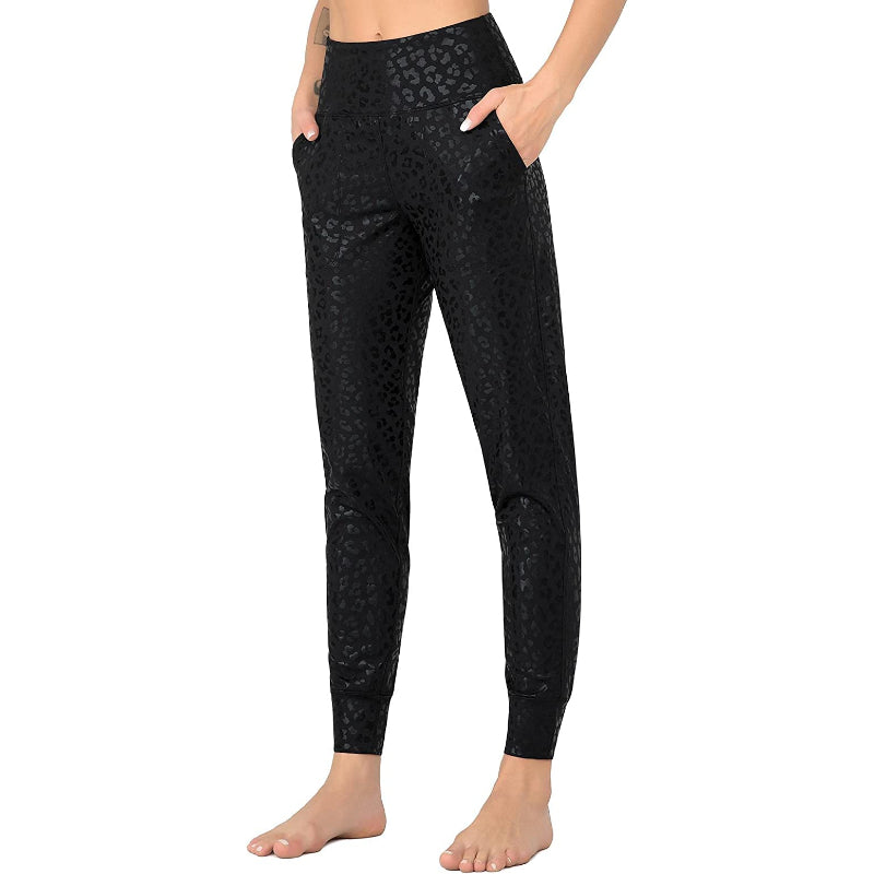 Joggers For Women High Waist Active Sweatpants Lightweight Tapered Lounge Yoga Athletic Pants With Pockets